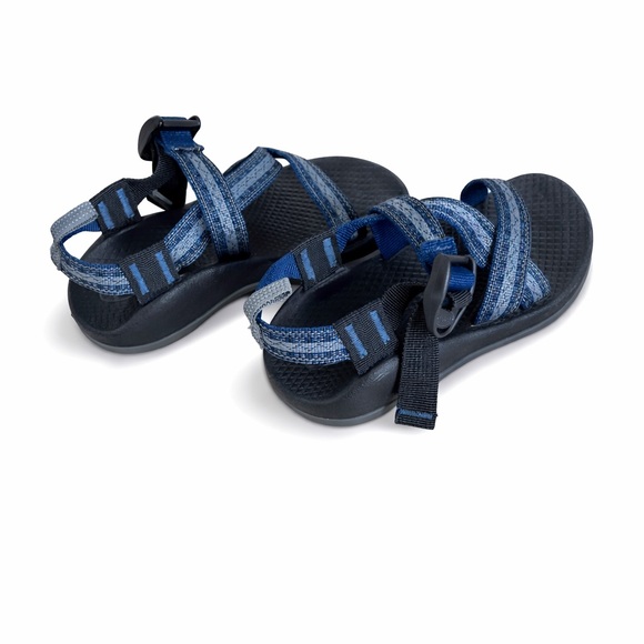 Chaco Z/1 Classic Sandals Blue Adjustable Hiking Trail Water Outdoor Kid Size 12 - Picture 2 of 9
